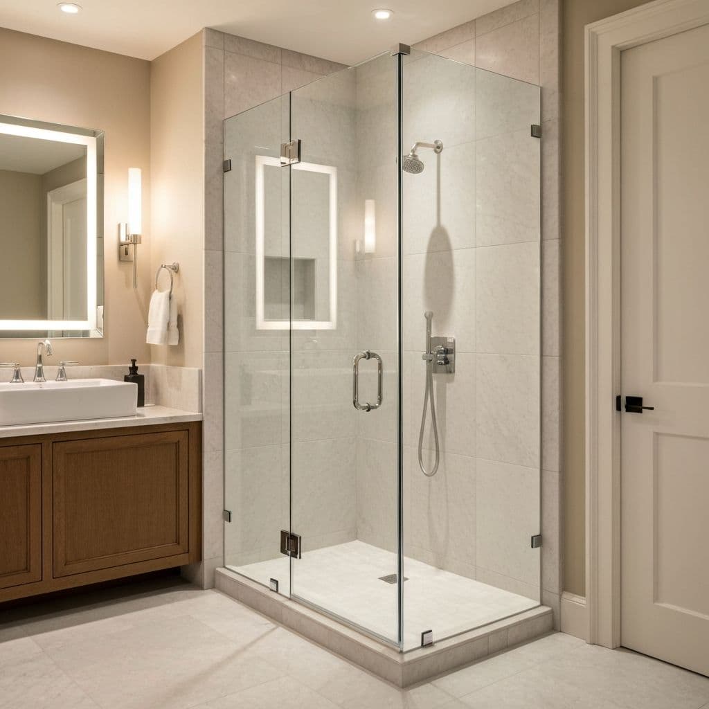 Shower Glass Installation